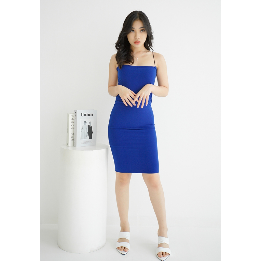 PROMO TERBARU DRESS TANKTOP BODYCON DALAMAN WANITA DEWASA JUMBO KOREA STYLE KEKINIAN