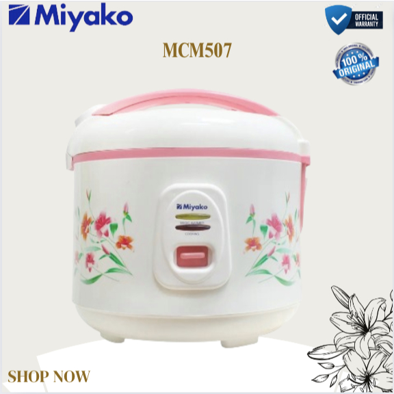 Rice Cooker MIYAKO Magic MCM-507/MCM507/MCM507/MCM 507/MCM-507/MCM 507 Warmer Plus.