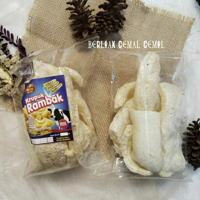 

KRUPUK RAMBAK | KRUPUK KULIT SAPI | ENAK KRES