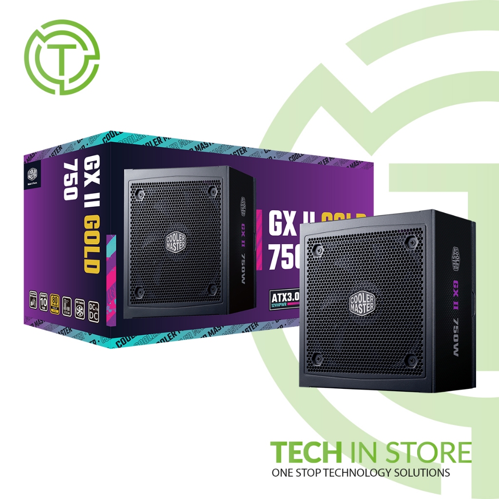 Cooler Master GX II Gold 750 Full Modullar ATX 3.0 Power Supply