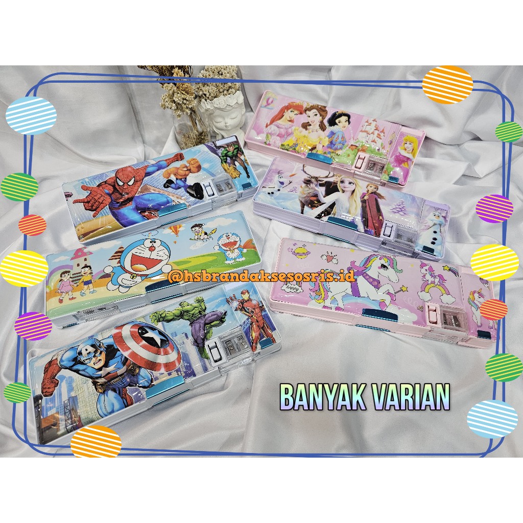 

KOTAK PENSIL MAGNET / MAGNET PENSIL CASE / KOTAK PENSIL MOTIF / KOTAK PENSIL MOTIF LUCU / KOTAK PENSIL KARAKTER / TEMPAT ALAT TULIS / PERLENGKAPAN SEKOLAH / PCK6315