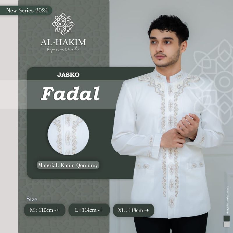 ANGGRAINI ~ AL HAKIM By AMIROH ~ JASKO WHITE SERIES ~ JAS KOKO KHUSUS WARNA PUTIH ~ JASKO WHITE SERI