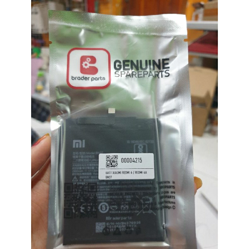 BATRE BATREI BATERAI XIAOMI REDMI 6/6A BN37 BRADERPARTS