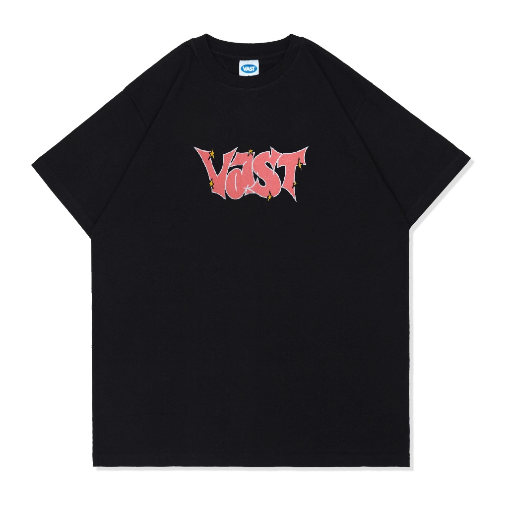 VAST Kaos Pria - Shiny - Black