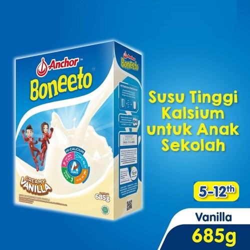 

Susu Boneeto Kemasan 685 gr - Coklat - Vanilla - Tinggi Protein - Susu Bubuk - Peninggi Badan