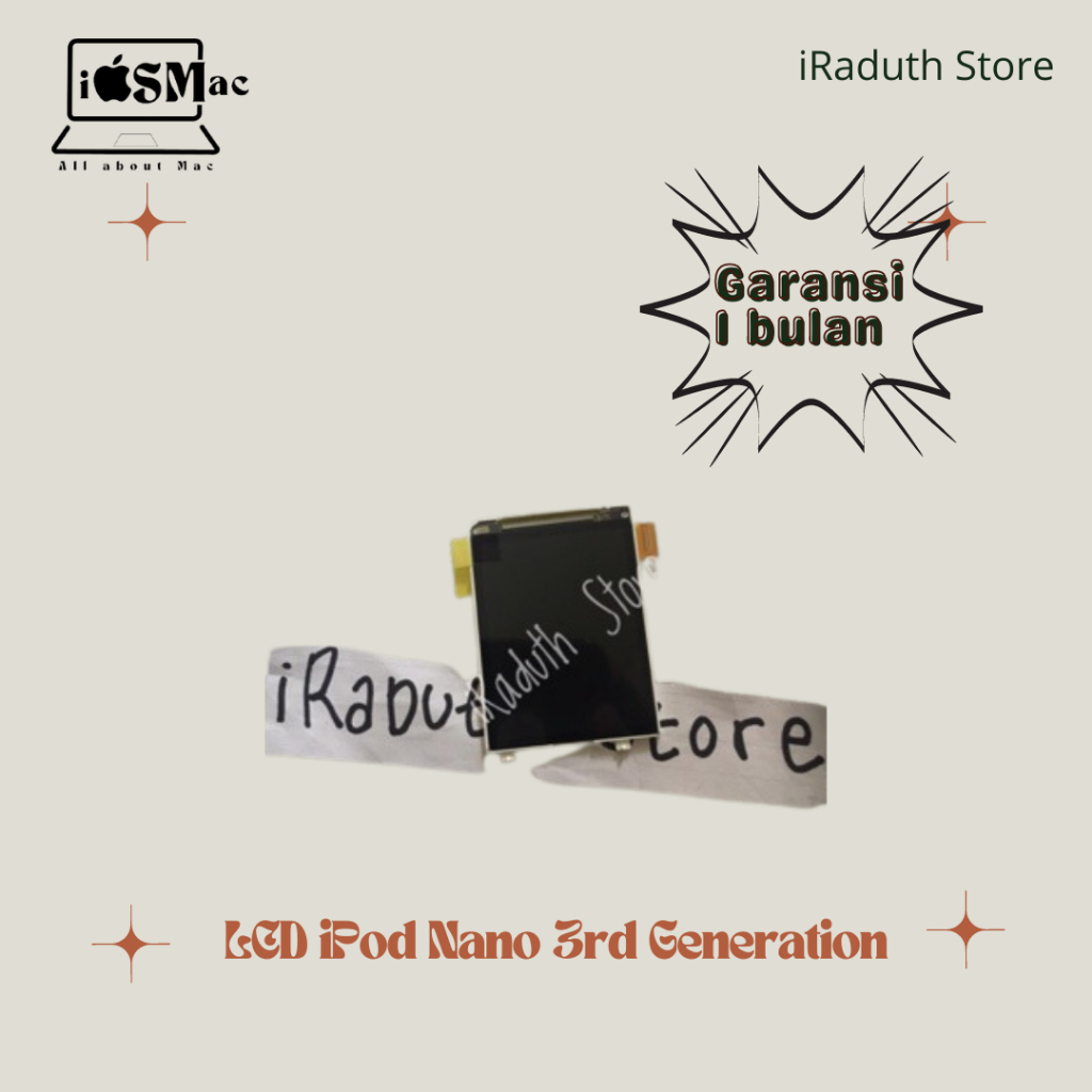 LCD iPod Nano 3rd Generation