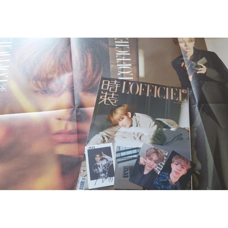 OFFICIAL Poster Zhang Hao ZB1 L'officiel