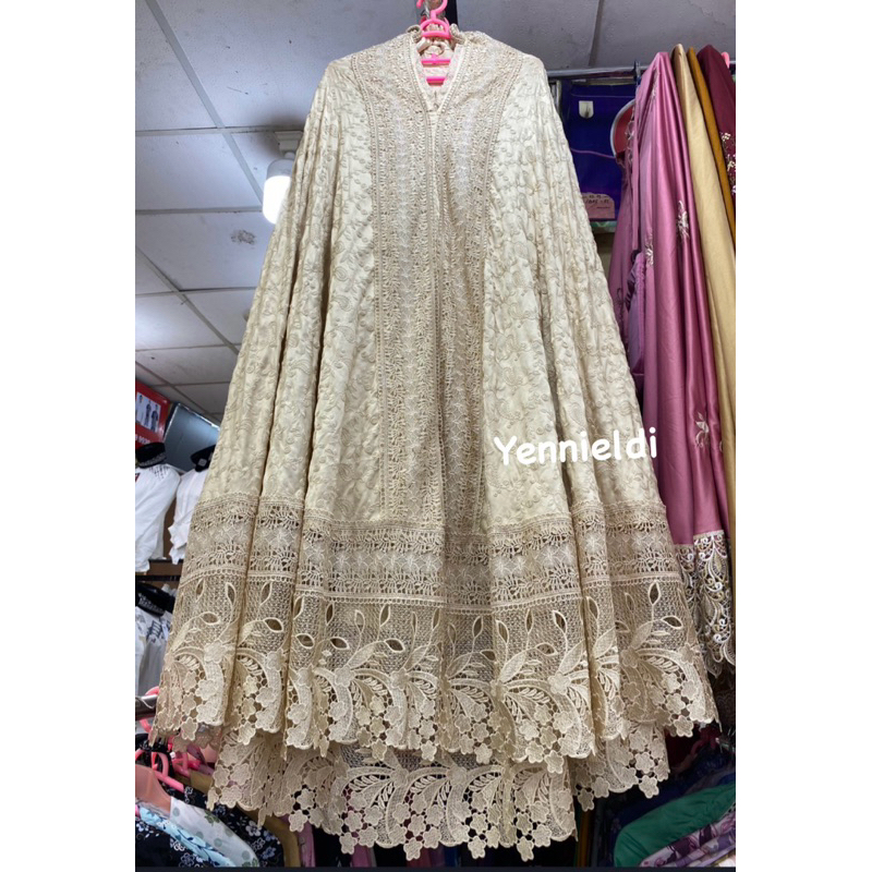 Terlaris Mukena Mewah Sutra Paris Bordir Timbul Premium