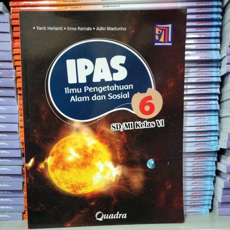 IPAS kelas 6 SD penerbit quadra kurikulum merdeka