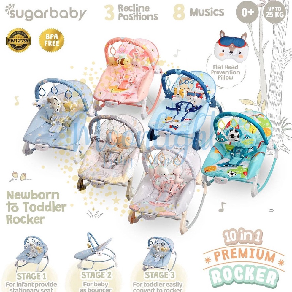 Harga Spesial Exquisite packagingBouncer Kursi Goyang Manual Bayi Ayunan Bayi Bouncer Bayi Bouncer I