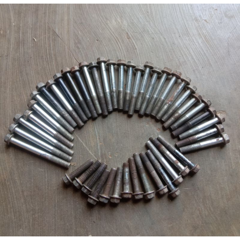Baut Bak, Blok ori mx Blok kopling, Blok magnet mx jumlah 21