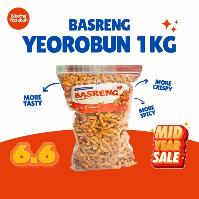 

BASRENG PEDAS DAUN JERUK 1 KG (BASRENG YEOROBUN) KHAS TASIKMALAYA