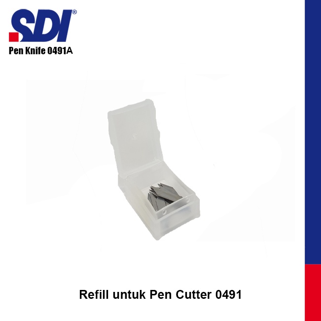 

Model Populer SDI 491A Pen Cutter Blade Refill Isi cutter pen cutter