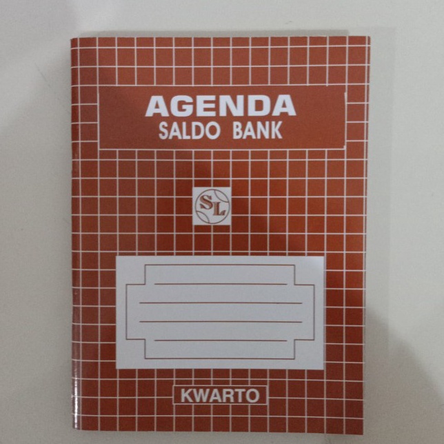 

Murah Premium Buku Agenda Saldo Bank Kwarto SL