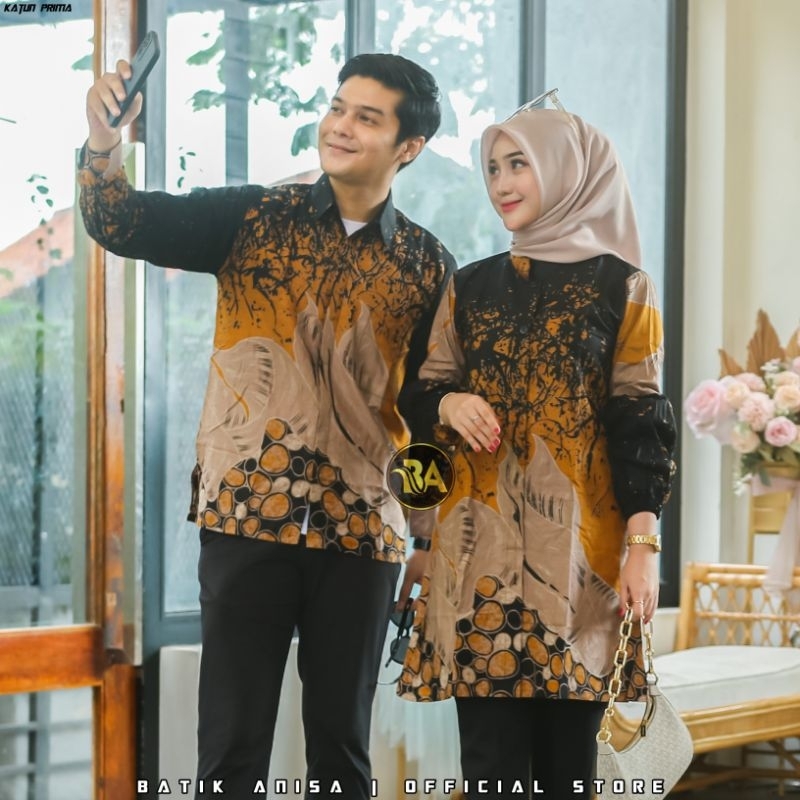 Batik Couple Tunik Batik Couple Batik Couple Modern Jumbo