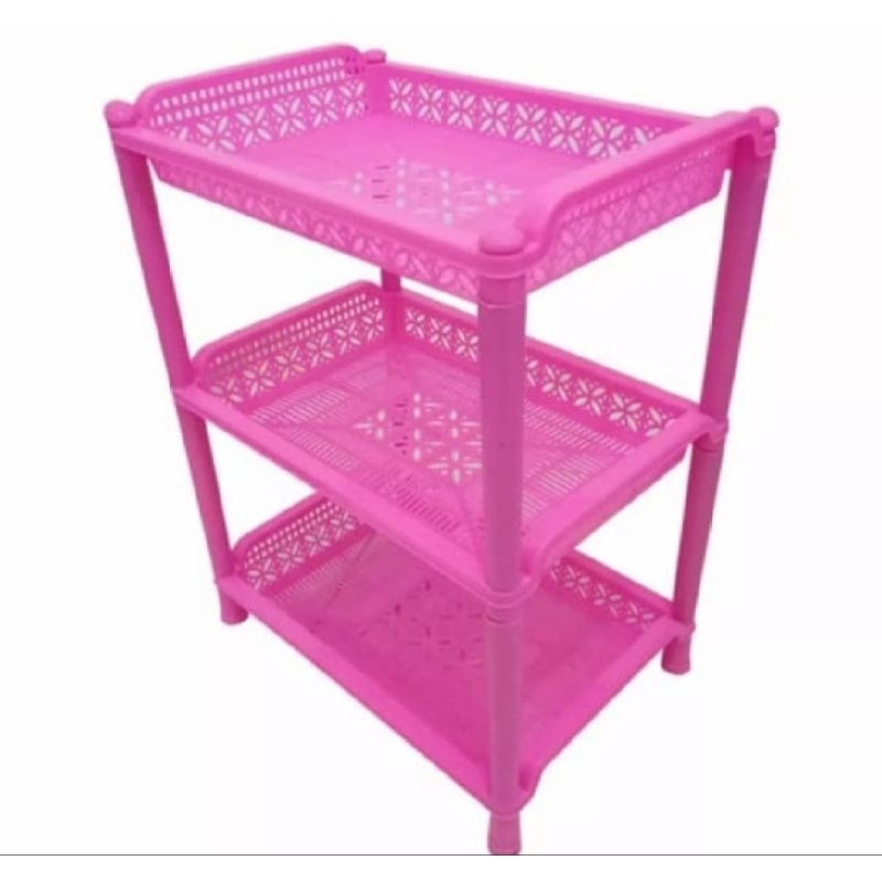 RAK SERBAGUNA 3 SUSUN / RAK PLASTIK / UKURAN BESAR