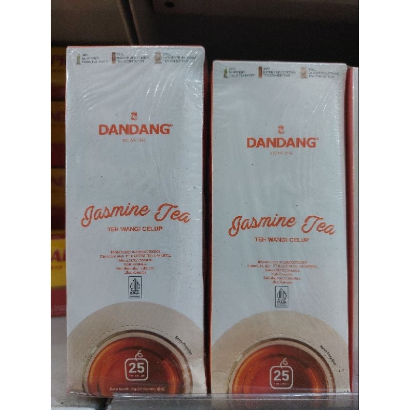 

KZ - teh dandang celup isi 25' sachet vanila, jasmine, black tea