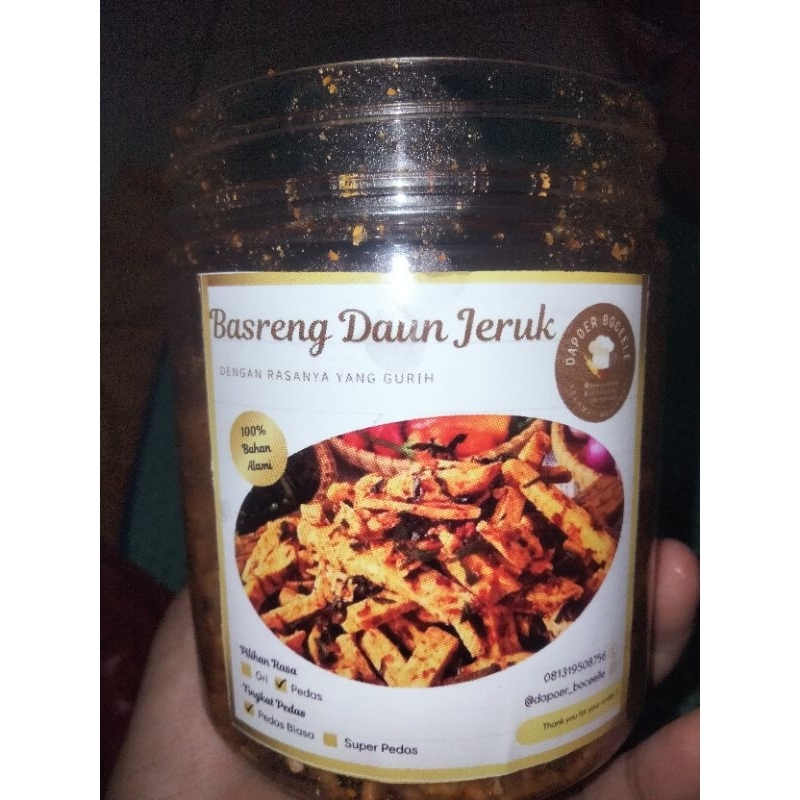 

Basreng daun jeruk