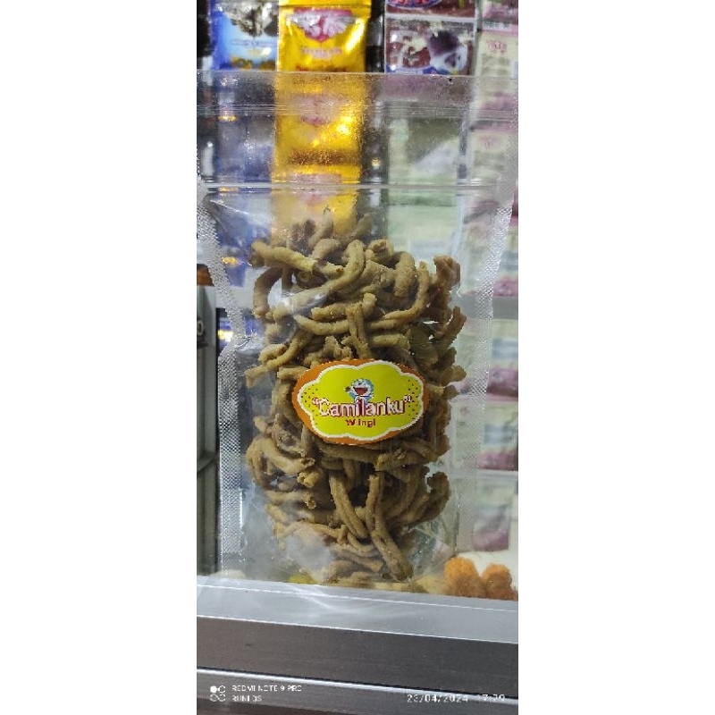 

kripik usus ayam