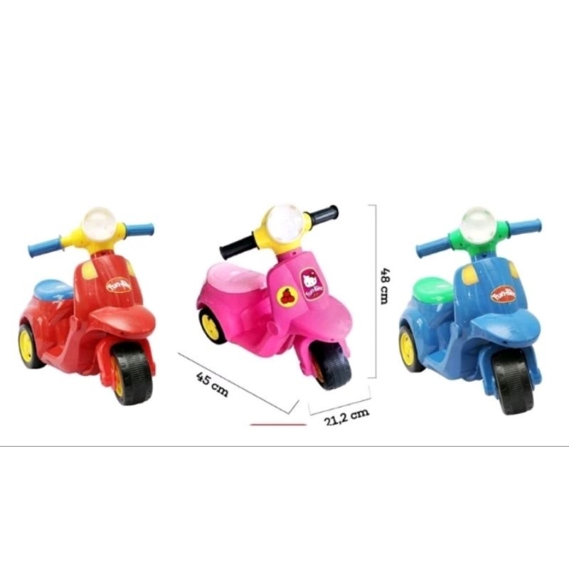 Mainan Anak Motor Vespa Bisa Dinaiki 98022