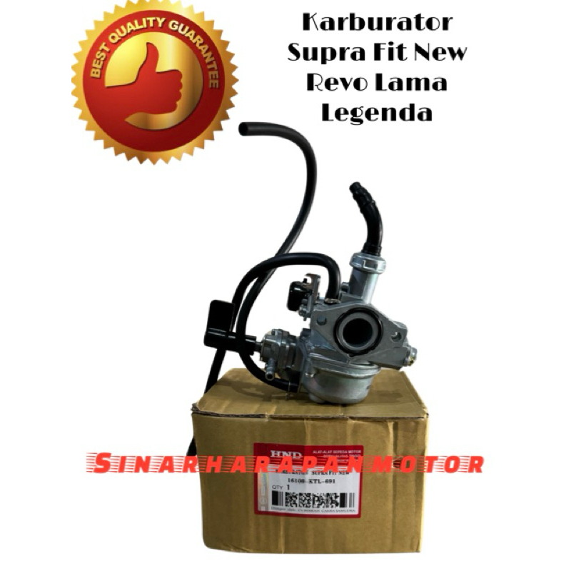 Karburator | Carburator | Karbu Honda Supra Fit New, Revo Lama, Legenda Merk HND [HND 16100-KTL-691]