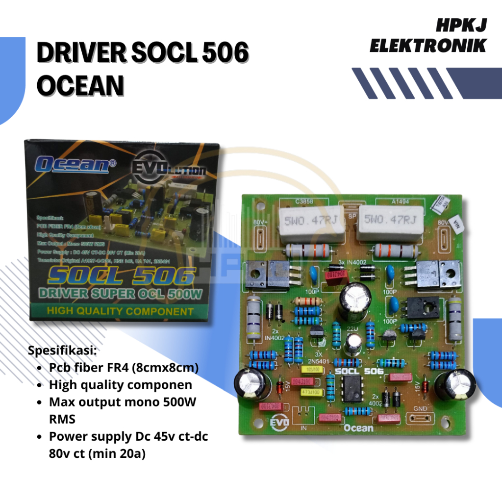 KIT DRIVER SUPER OCL 506 OCEAN Kit 506 Ocean