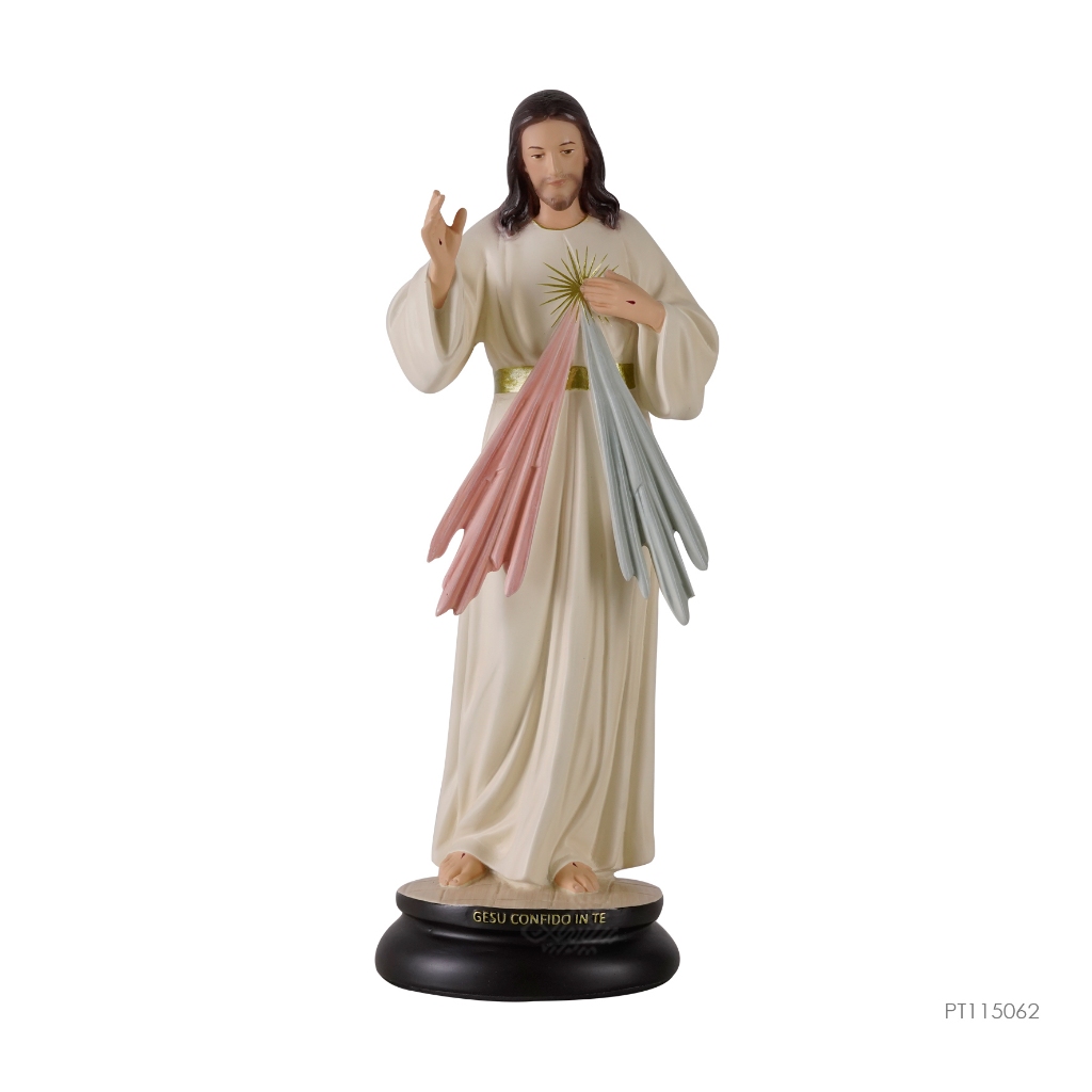 Patung Yesus Kerahiman Ilahi Resin Devosi Rohani Katolik