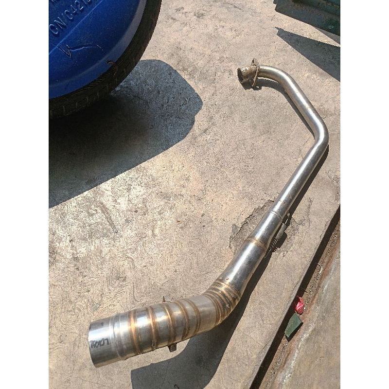 leher gulu banyak knalpot CBR k45 lokal