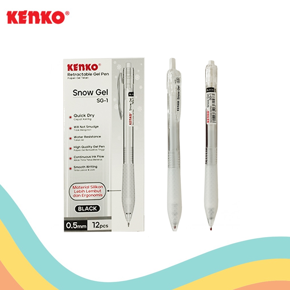 

GEL PEN KENKO SNOW GEL SG-1 (12 PCS)