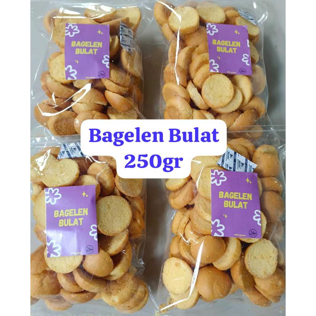 

Bagelan bulat/bagelan mentega