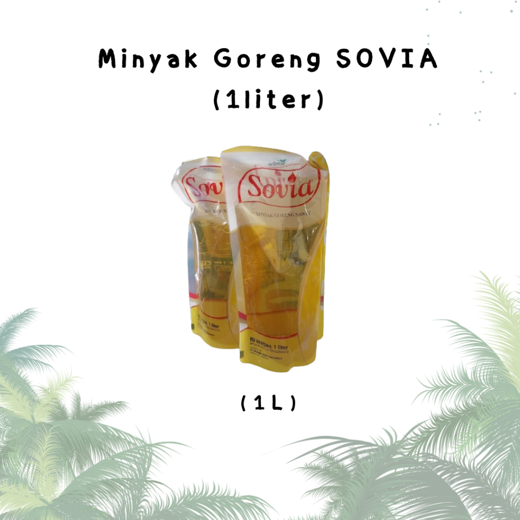 

MINYAK GORENG SOVIA KEMASAN (1 Liter)