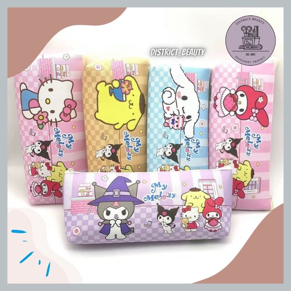 

KOTAK PENSIL KANVAS SANRIO TEMPAT PENSIL SANRIO ANAK LUCU TERMURAH