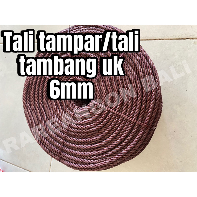 

Tali Tampar | Tali tambang ukuran 6mm per 1 meter