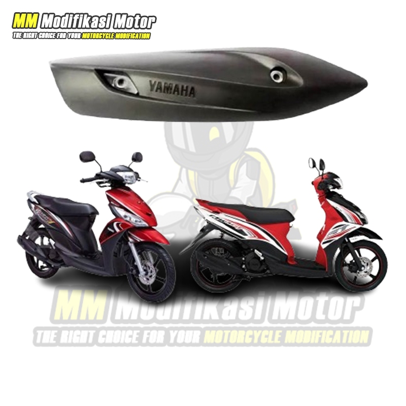 Cover Knalpot Mio J Mio GT Tutup Knalpot Mio J GT Tameng Knalpot Mio J