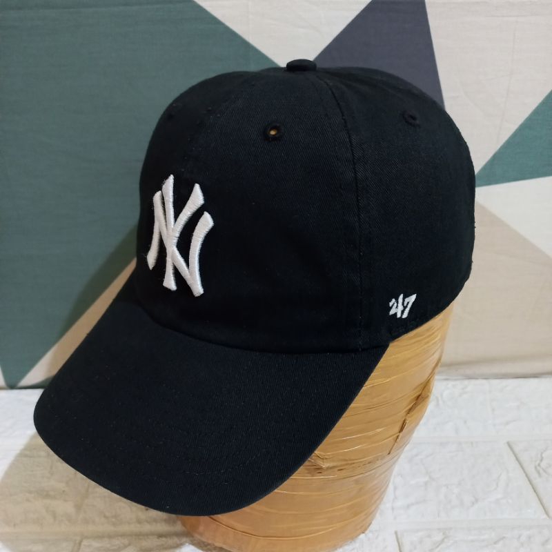 Topi NY Hitam 47 Brand Second