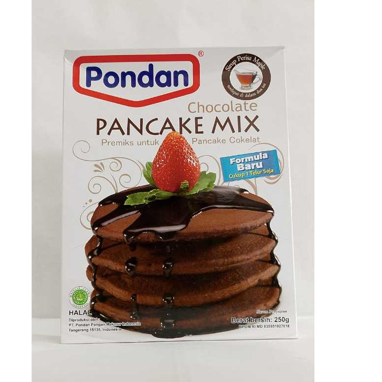 

PONDAN PANCAKE COKLAT 250 GRAM