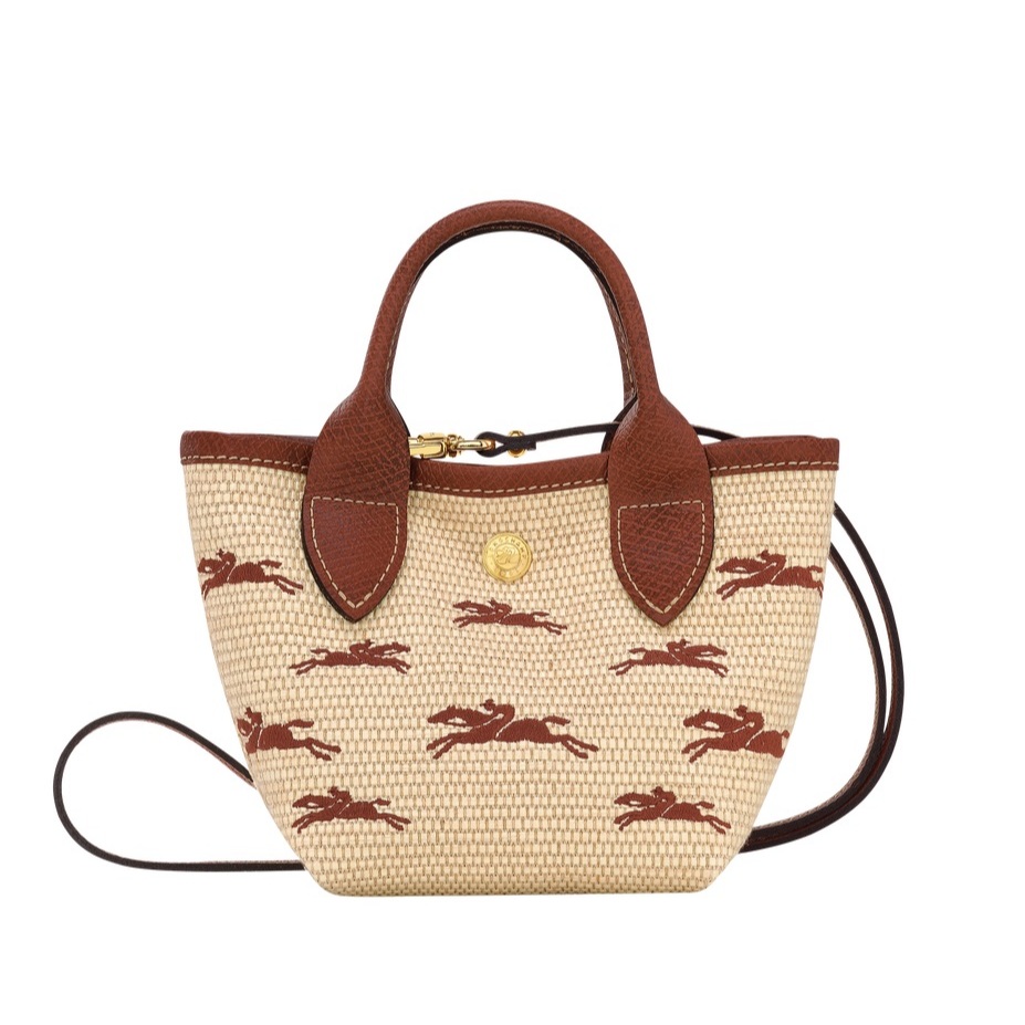 tas tote anyaman merk LC Panier Pliage XS