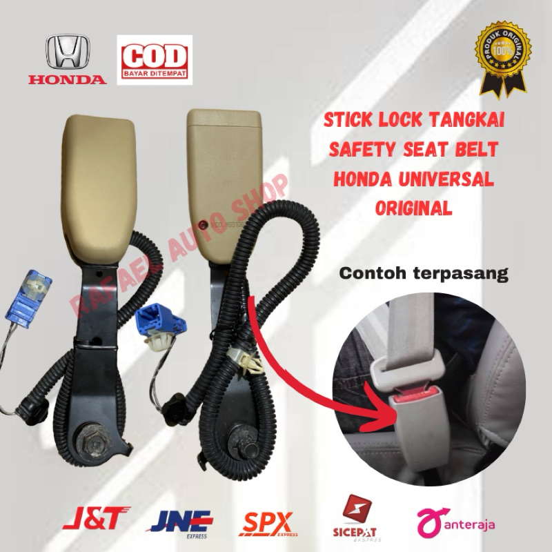 stick lock tangkai safety seat belt Honda universal original