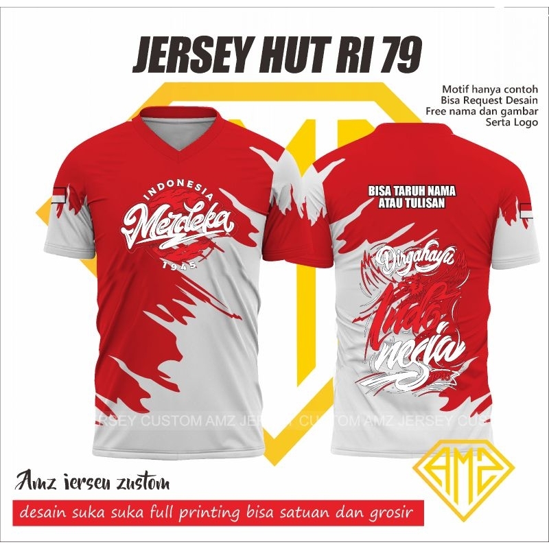 Jersey HUT RI ke 79
