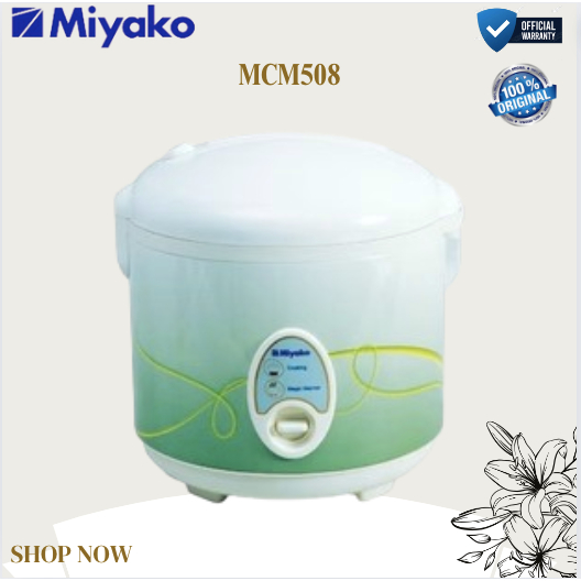 MIYAKO MAGIC WARMER PLUS MCM-508/MCM508/MCM508/MCM 508/MCM-508/MCM 508 RICE COOKER/penanak nasi