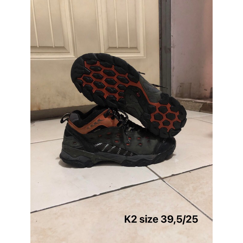 sepatu outdoor K2 second original size 39