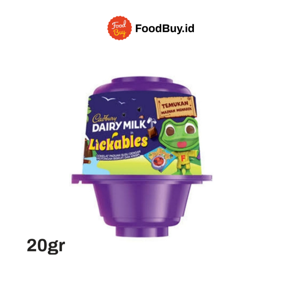 

Cadbury Dairy Milk Lickables Cup 20 gr