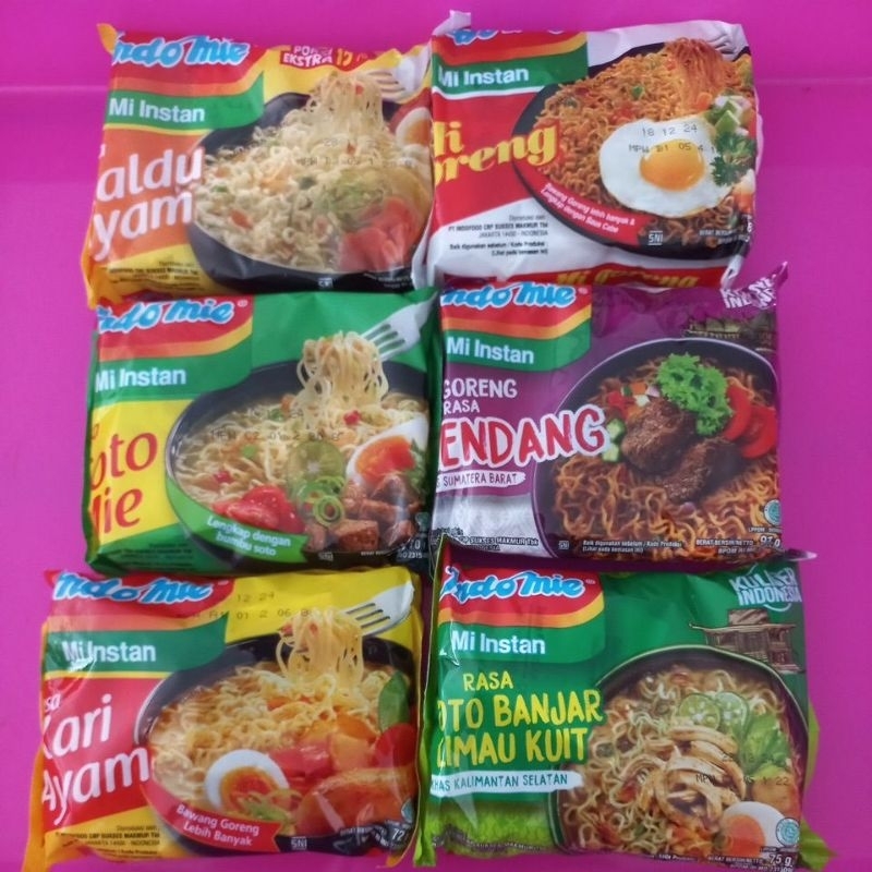 

Indomie Mie Instant All Varian 85g