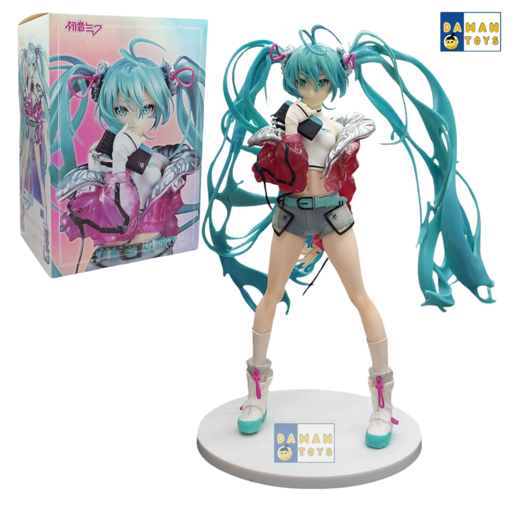 Figure Vocaloid Hatsune Miku With Solwa Anime Pajangan Koleksi