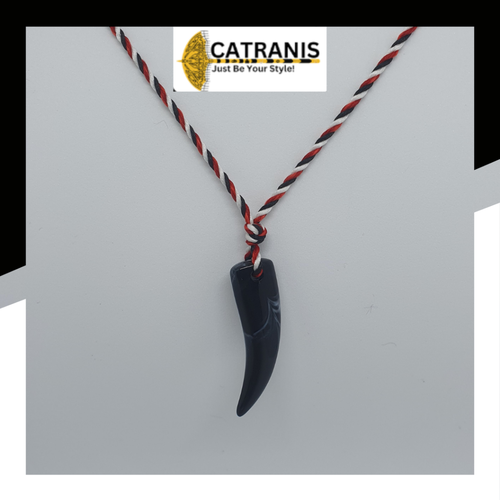 CATRANIS KALUNG TALI TRIDATU BALI BANDUL TARING ETNIK PRIA DAN WANITA