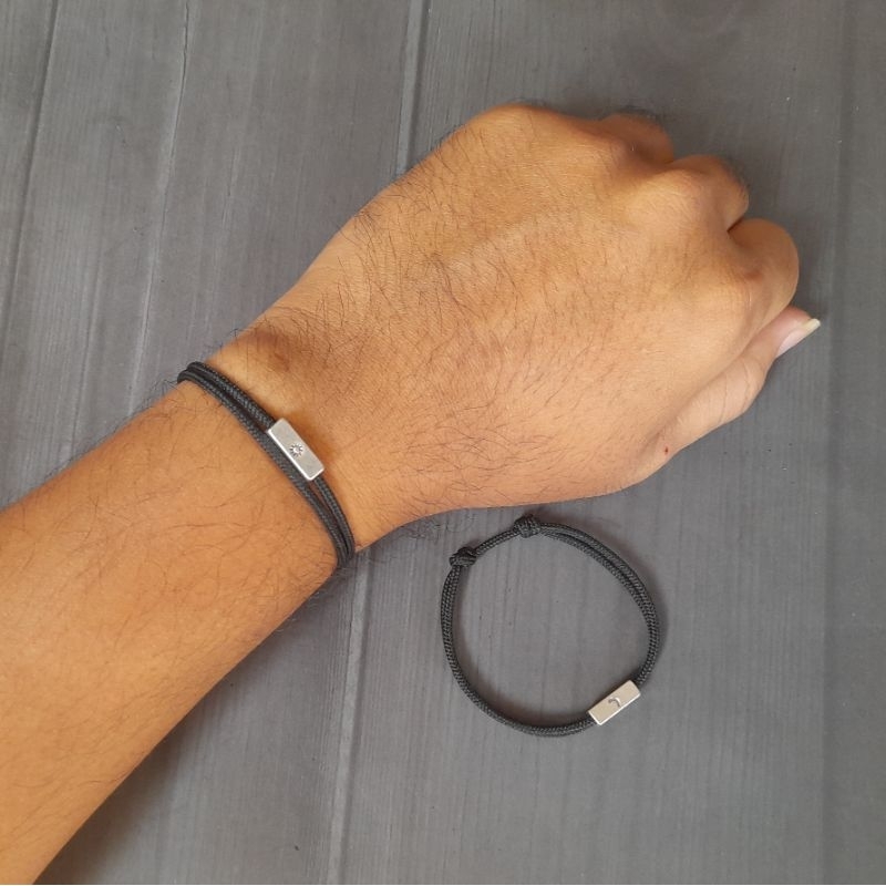 Moon & Sun Couple Bracelet Gelang Matahari dan Bulan