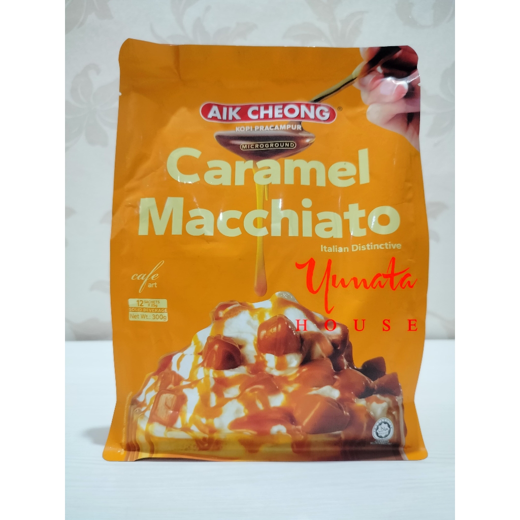 

Aik Cheong Malaysia Cafe Art Caramel Macchiato [25g x 12s]
