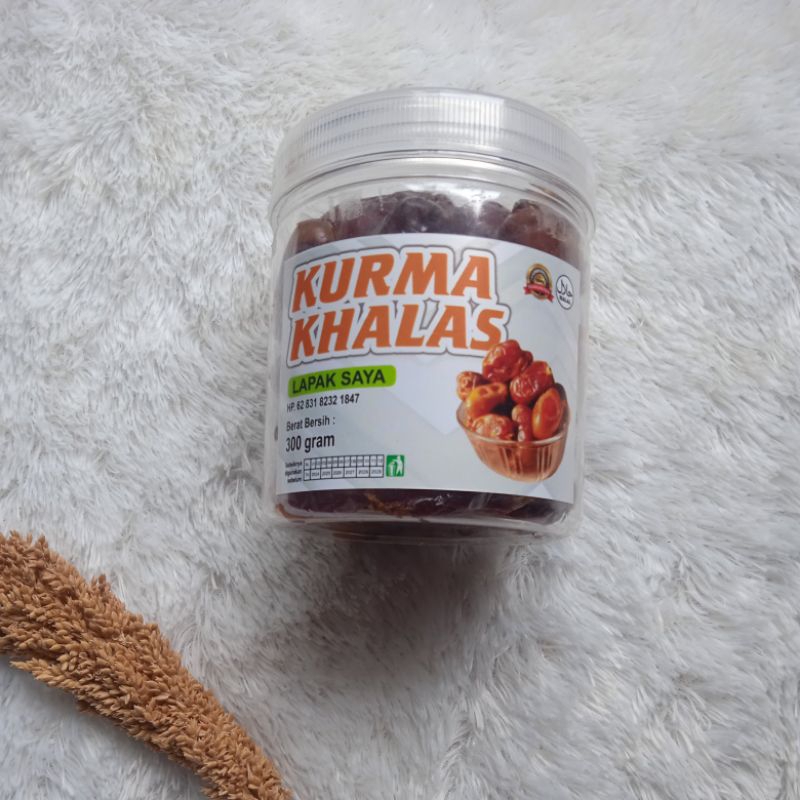 

KURMA KHALAS PREMIUM|| KEMASAN 300GR| EXP.2025