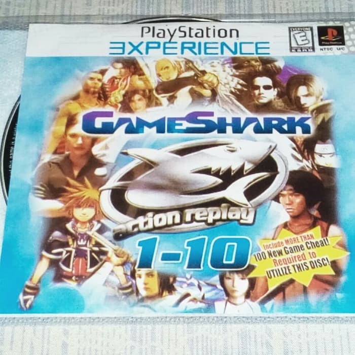 Kaset CD Game Ps1 Ps 1 Gameshark VOL 1 - VOL 10