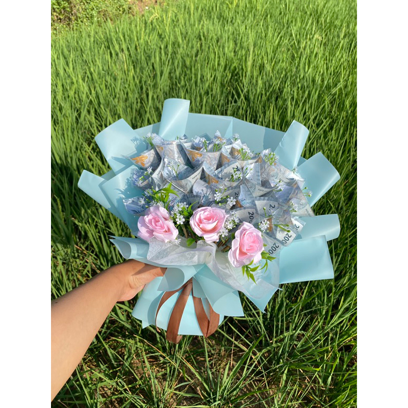 buket uang 2000an bisa request